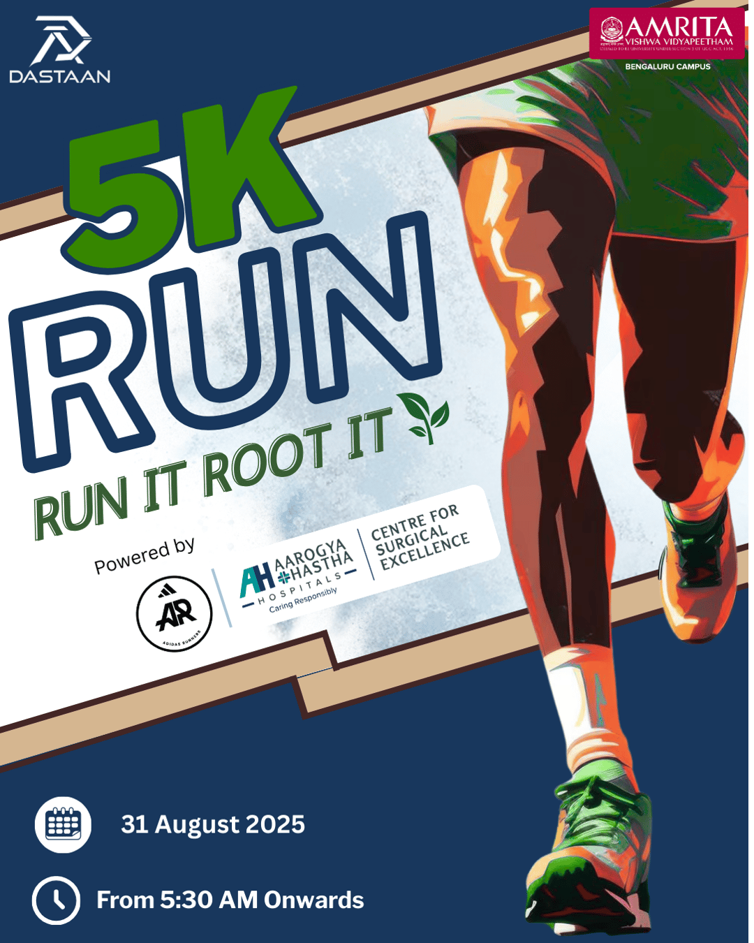 Run It. Root It. - Plant with every stride