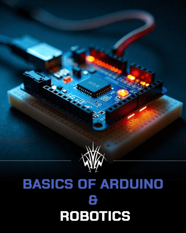 Poster of Basics of Arduino & Robotics