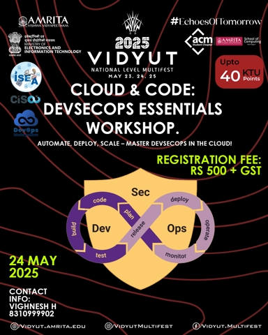 Poster of Cloud & Code: DevSecOps Essentials Workshop