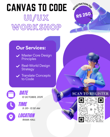 Poster of Canvas to Code – A UI/UX Journey