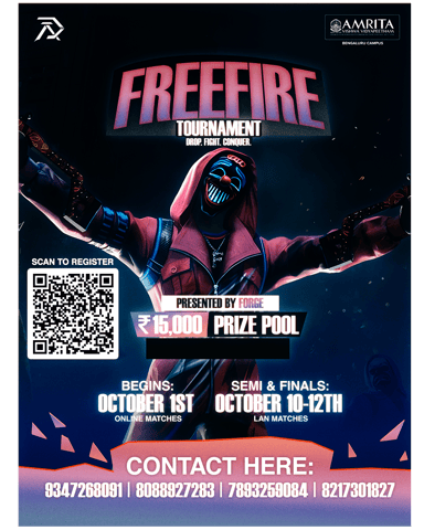 Poster of FORGE x Dastaan Gaming Tournament - Free Fire