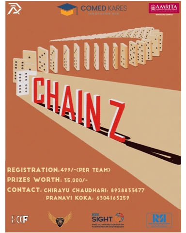 Poster of ChainZ: Engineering sustainability, one chain at a time