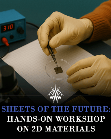 Poster of Sheets of the Future: Hands-on workshop on 2D Materials
