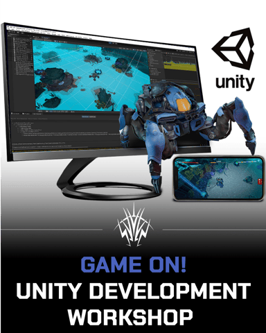 Poster of Game On! Unity Development Workshop