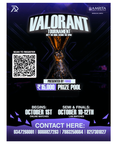 Poster of FORGE x Dastaan Gaming Tournament - Valorant