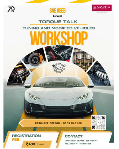 Poster of Torque Talks: Tuning and modified vehicles workshop